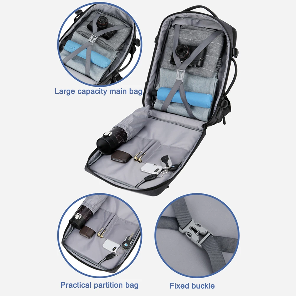 Mochila de viaje 40x20x25 portátil PARA AVIONES USB LIGERO PARA RYANAIR  WIZZAIR BCROSS-PI - Polonia, Nuevo - Plataforma mayorista