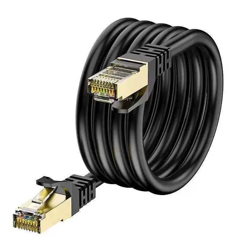 כבל Ethernet 1/2/3/5/10/20M 30M מהירות גבוהה Cat 6 כבל Ethernet שטוח Cat6 Lan RJ45 מוגן רשת פאץ' Gigabit משלוח חינם
