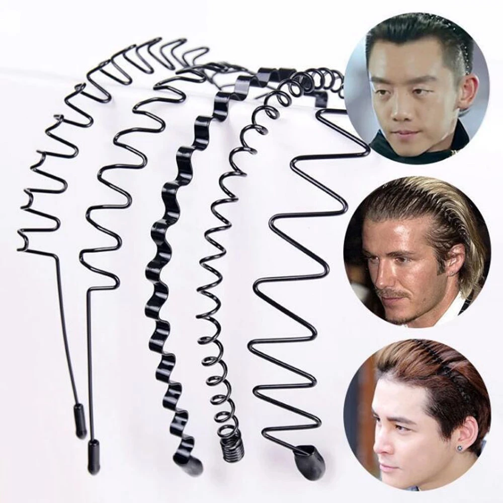 

Gender: Unisex Style: Fashion Type: Hairbands Pattern Type: Solid Material:Metal,Alloy Characters:Wavy Hairband Headband G