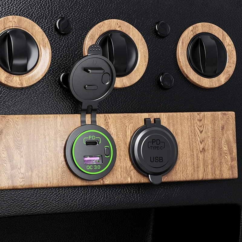 PD Ÿ C/QC 3.0 USB , ġ   ܼƮ , 12V 24V ڵ Ʈ  