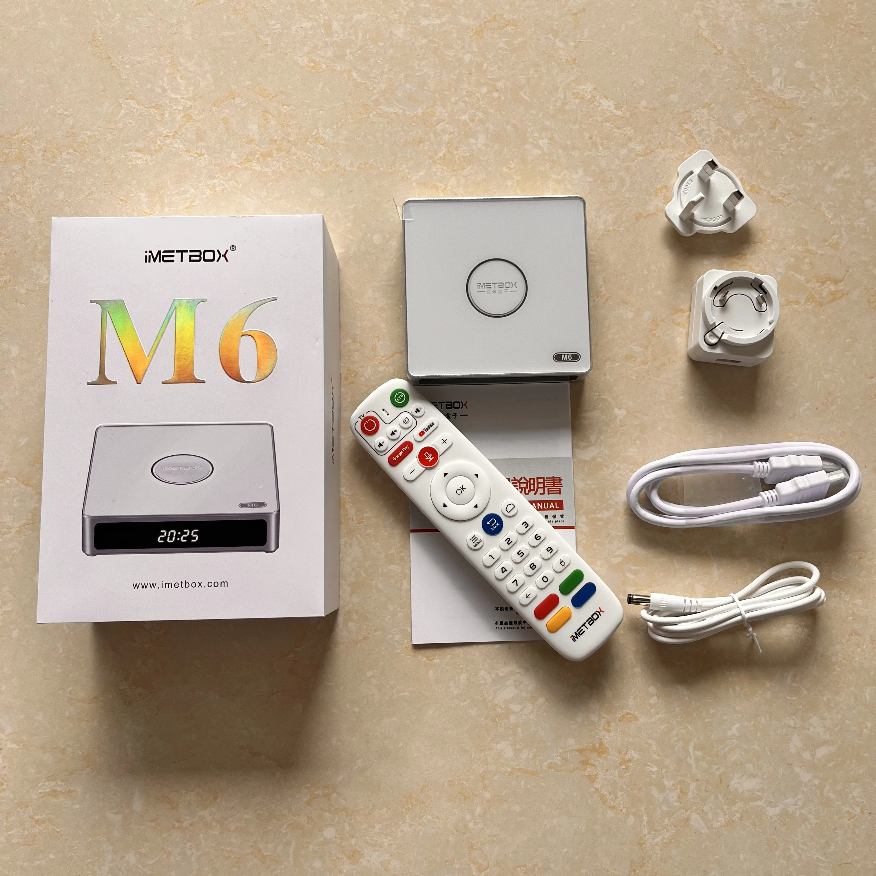 正規品】2025 IMETBOX M6 4G 64GB 8K TV Box ホット in hk tw