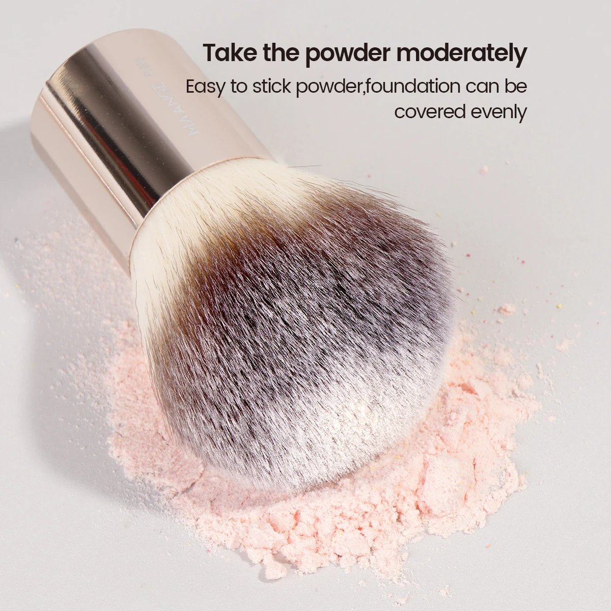 Synthetic Hair Makeup Brush Set for Liquid Powder Blending