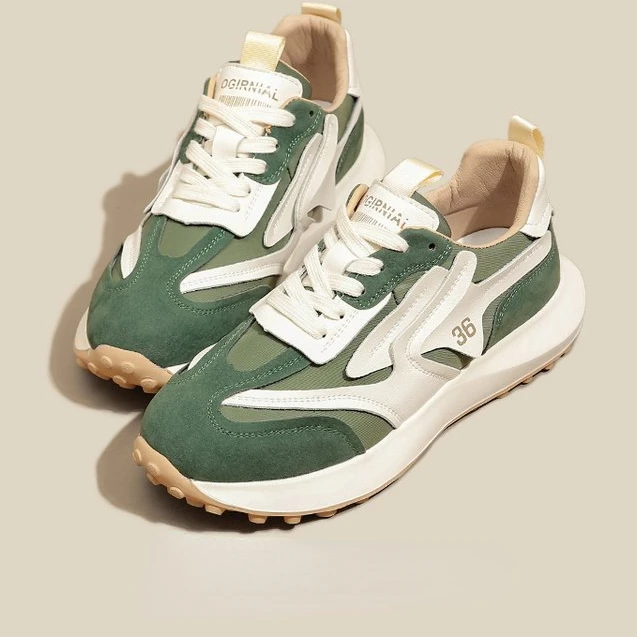 

Дизайнерские кроссовки на платформе, женская спортивная обувь для бега, женские кроссовки на массивной подошве, лоскутные цветные Повседневные кроссовки с вулканизированной подошвой