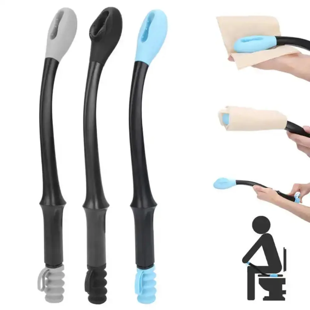 

Portable Anti Skid Handle Tissue Grip Replace Finger Wiping Handle Bottom Wiper Toilet Paper Tissue Self Wipe Aids Toilets Tools