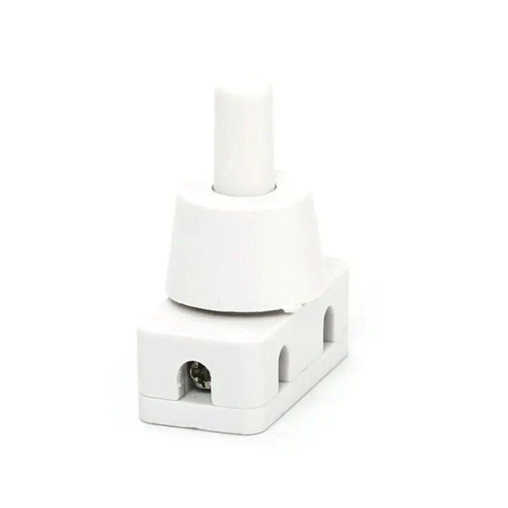 Plastic AC250V ON Push Button Switch for Home Lamps and Industrial Use