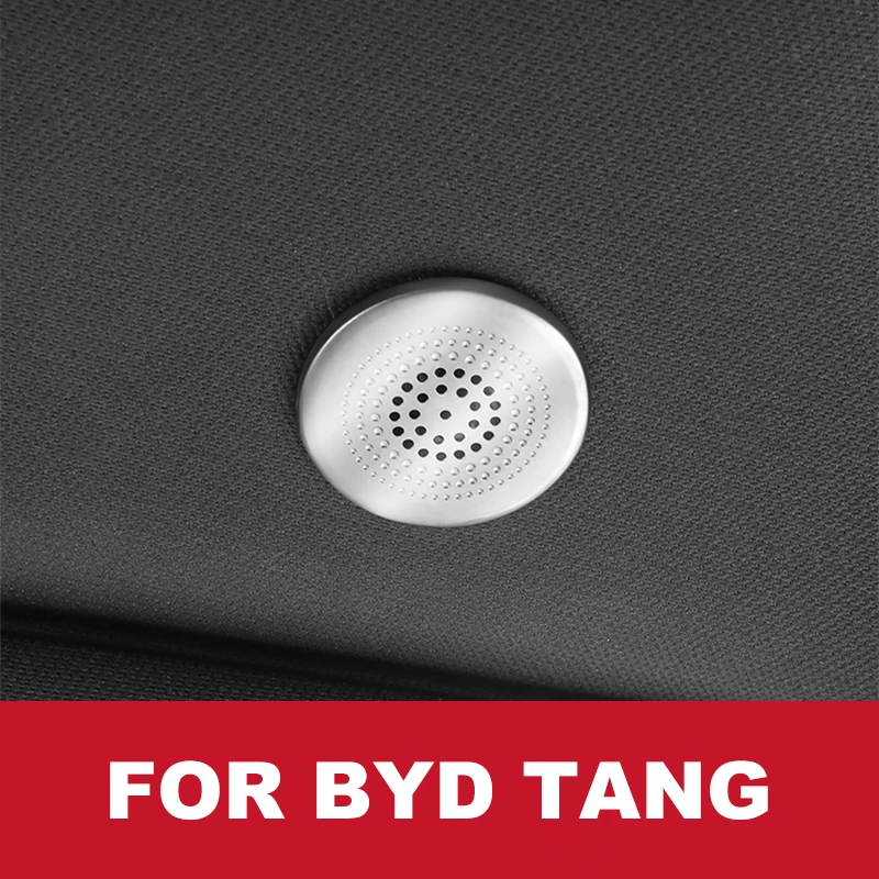 

2 шт., декоративная крышка динамика из нержавеющей стали для Byd Tang 2022 2023