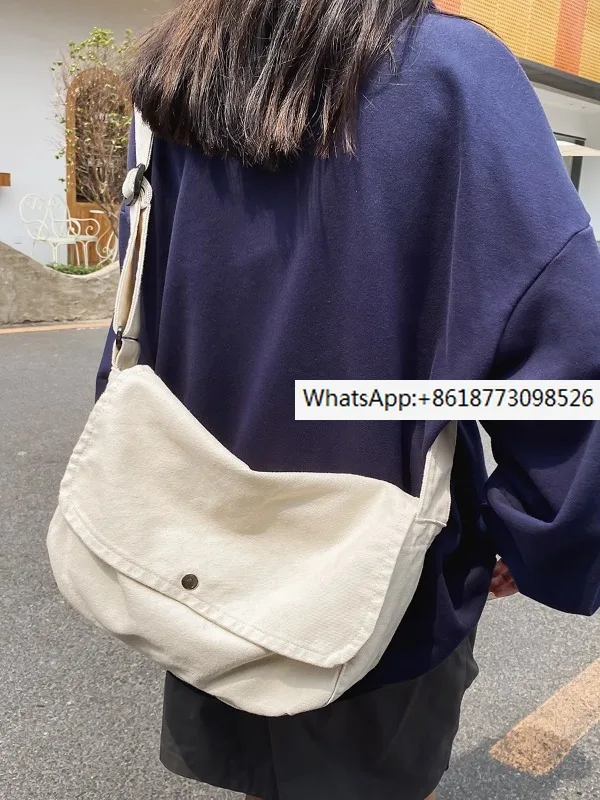 casual-canvas-bag-crossbody-bag-men's-and-women's-vintage-simple-shoulder-bag-student-backpack