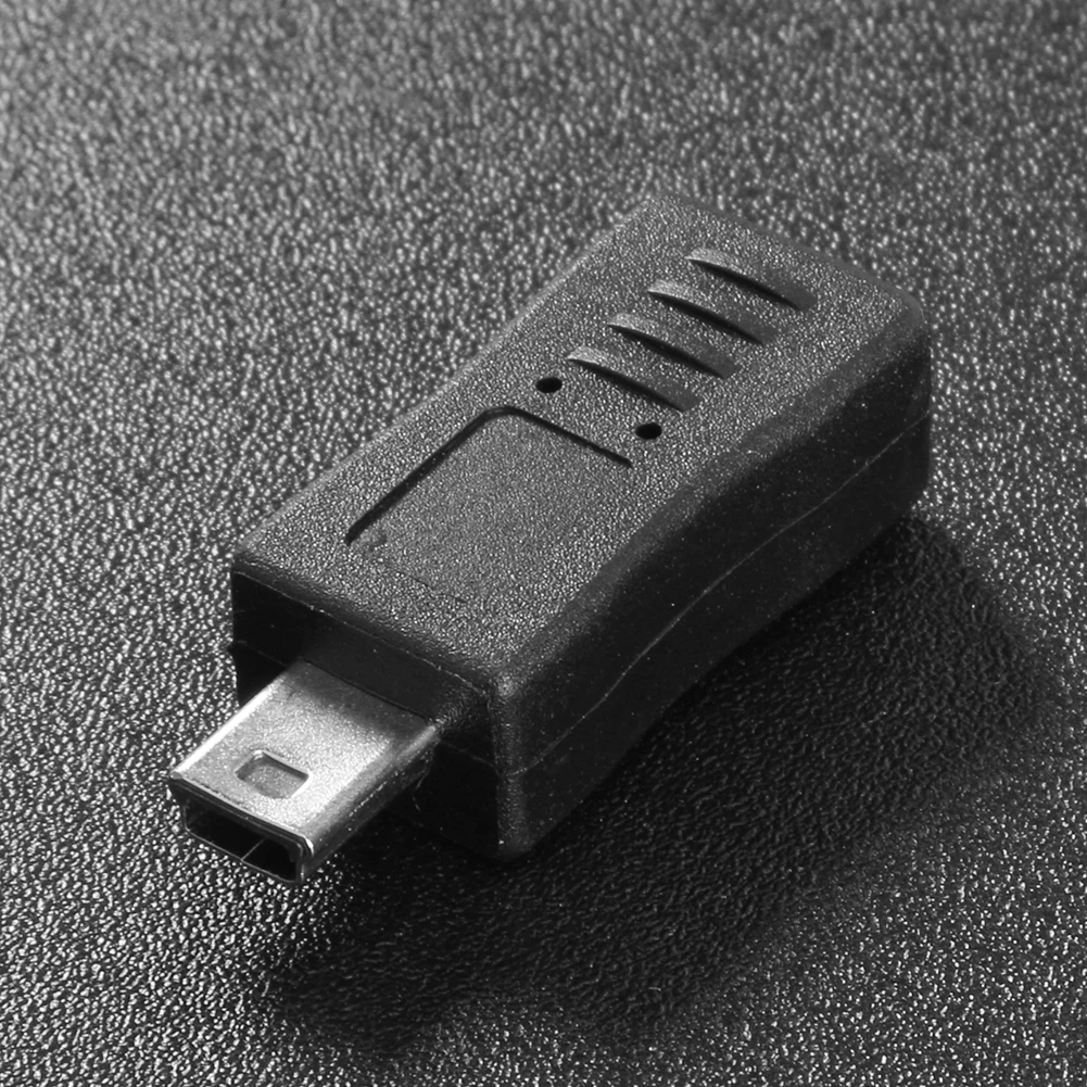 미니 USB 5핀 남성형 - 마이크로 USB 여성형 T자형 V3V8 어댑터 변환기