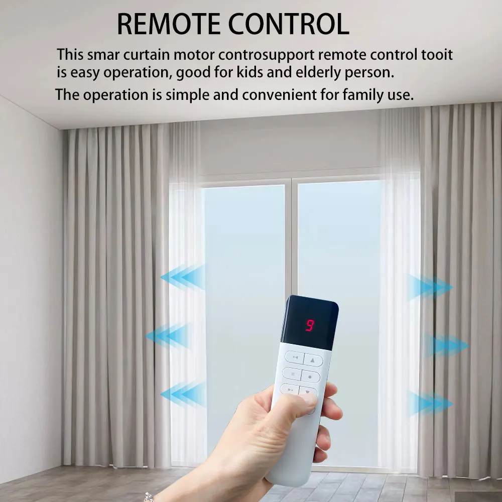 lifelibero tuya wifi bateria cortinas inteligentes motor persianas 05