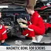 Magnet Bowl Parts Holder Stainless Steel Dish Parts Tray Screw Bowl Magnetic Bolt Holder Tray Portable Versatile Magnet Parts 1