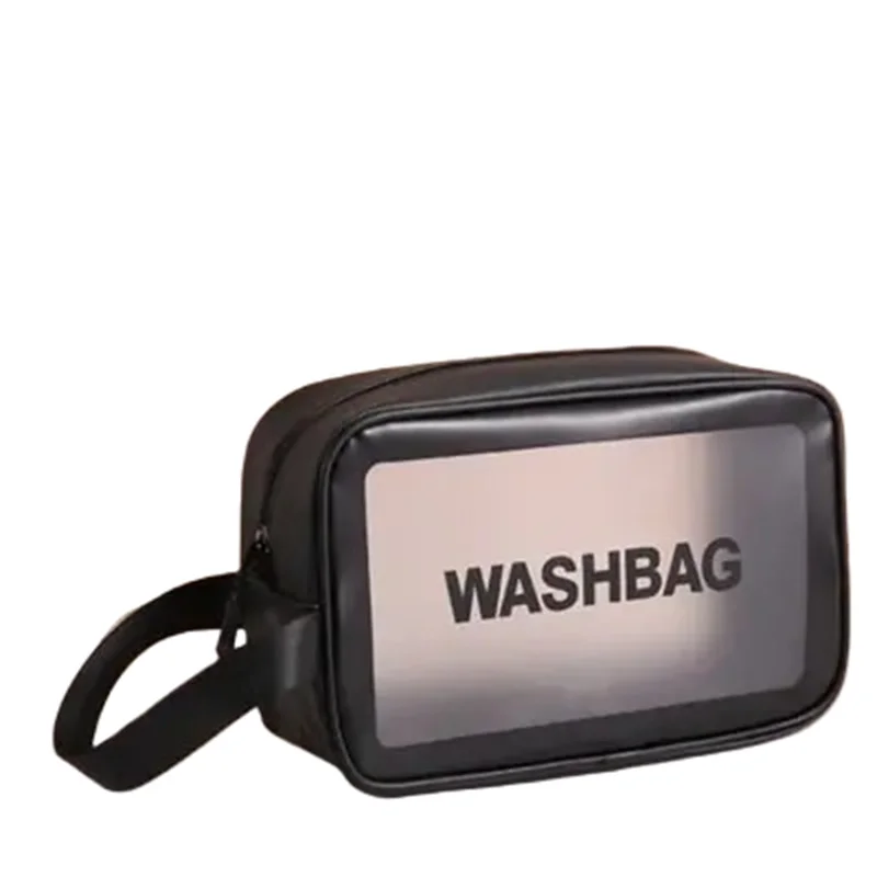 Neceser de maquillaje transparente e impermeable para viaje grande_voghion.com