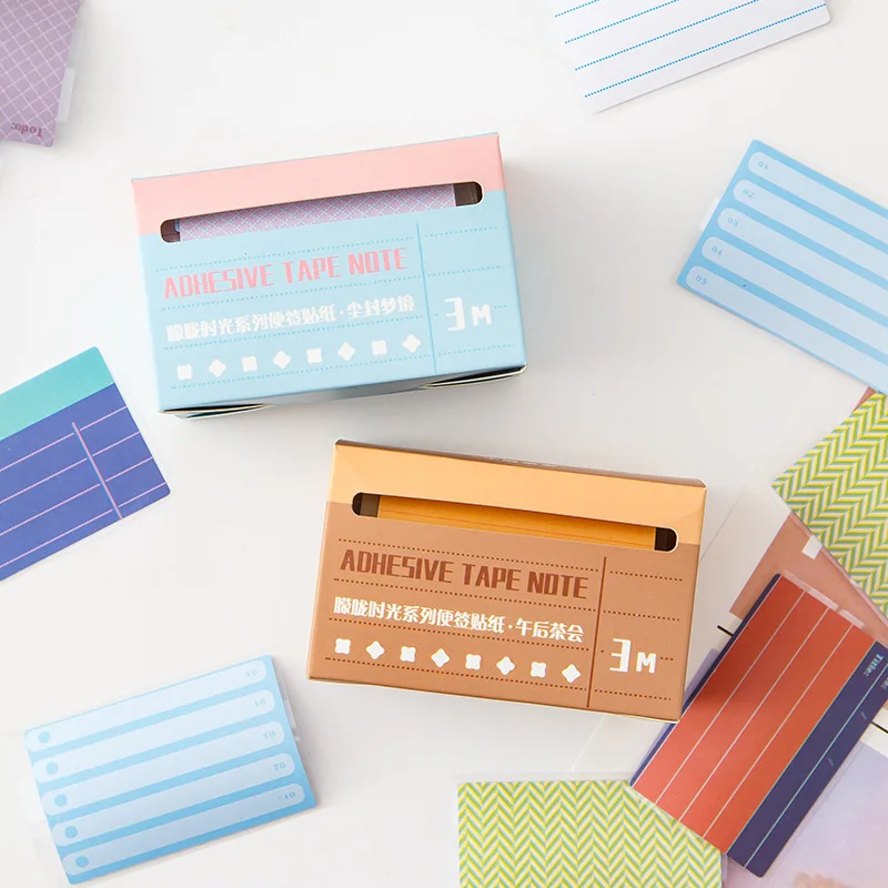 70pcs/box Sticky Notes Pull-out Self-Adhesive Sticky Notes Notepad Index Labels Tabs Tearable Memo Pad Office School Supplies. - 4