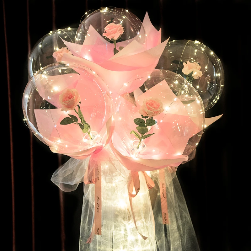 100Pcs/lot Palloncini LED A Sfera Bianchi Per Decorazioni Di Natale, Matrimonio E Feste – Leggeri E Facili Da Accendere
