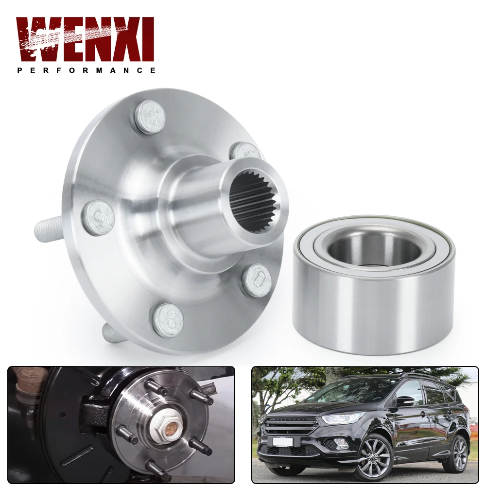

Комплект подшипников ступицы переднего колеса для 13-19 Ford Escape 15-19 Lincoln MKC WH188/ NT510110