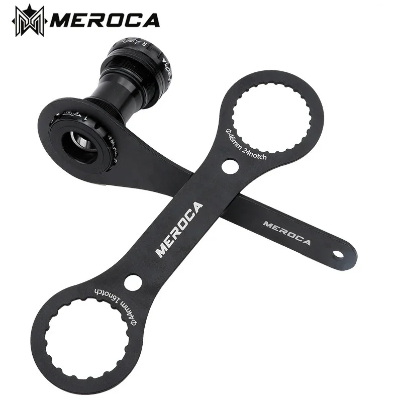 

MEROCA DUB BSA30 BB44 BB46 Bike Bottom Bracket Wrench Iamok Hollow Chainwheel Disassembly Tool Bicycle Repair Tools