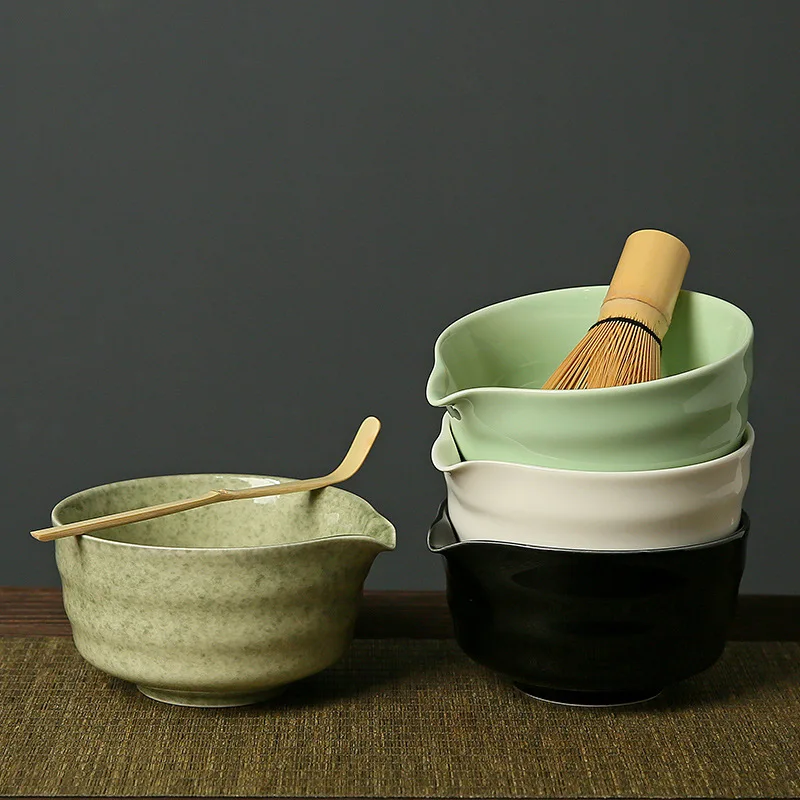 Japanese Matcha Bowl, Glazed Ceremonial Matcha Bowl for Powder/Matcha Tea/Japanese