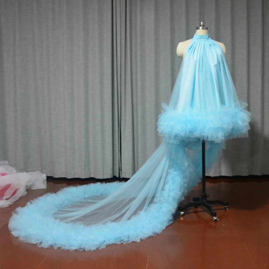 Sexy-front-short-back-long-suspender-tulle-ruffle-skirt-fashion-stage ...