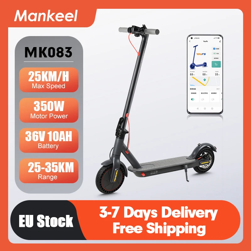 Smart Foldable E-Scooter for Adult 350W 25KM/H