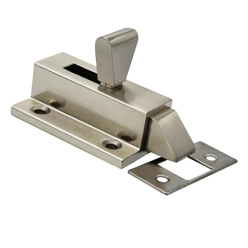 Zinc Alloy Press-Type Automatic Equipment Door Lock Impact-Type Door Lock Push-In Locks Latch Pull To Open