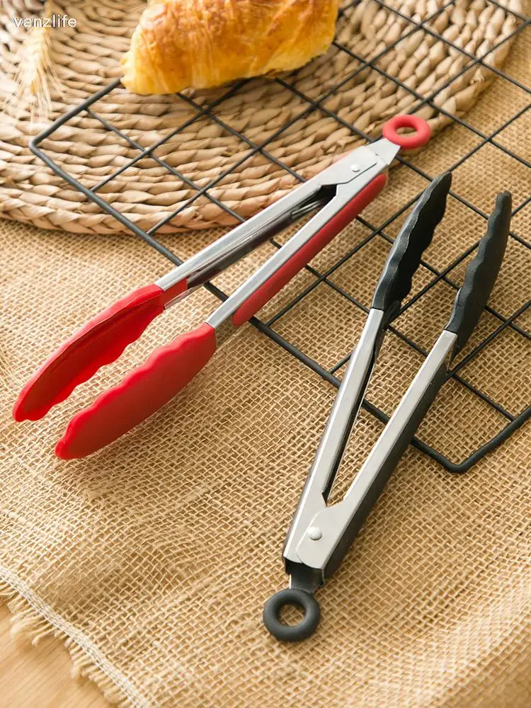 Stainless Steel Food Clamp Kitchen Hightemperature Resistance Steak