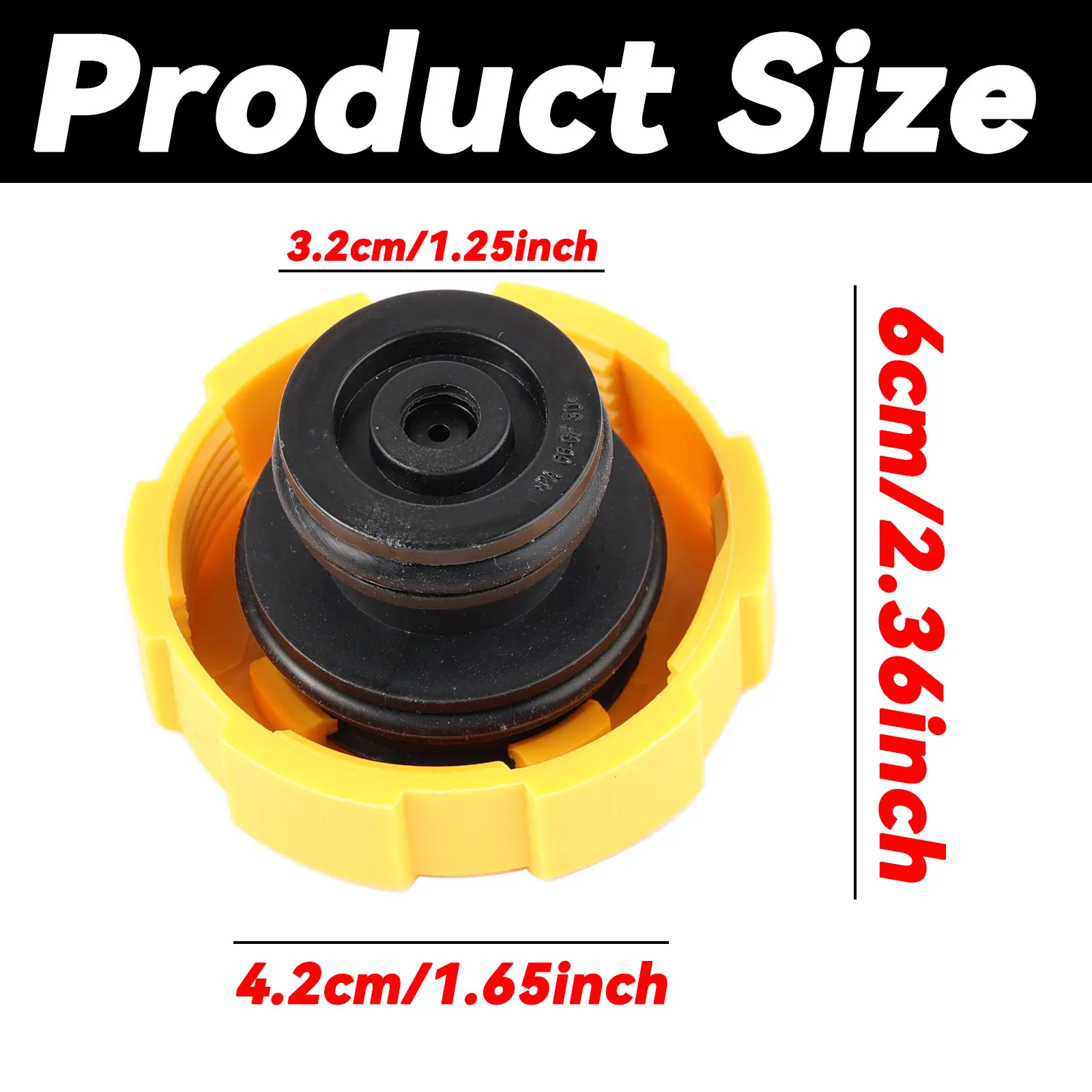 Radiator Water Coolant Tank Cap 1304677 999 For VAUXHALL OPEL Astra h Zafira b Vectra c Signum Corsa d SAAB 9-3