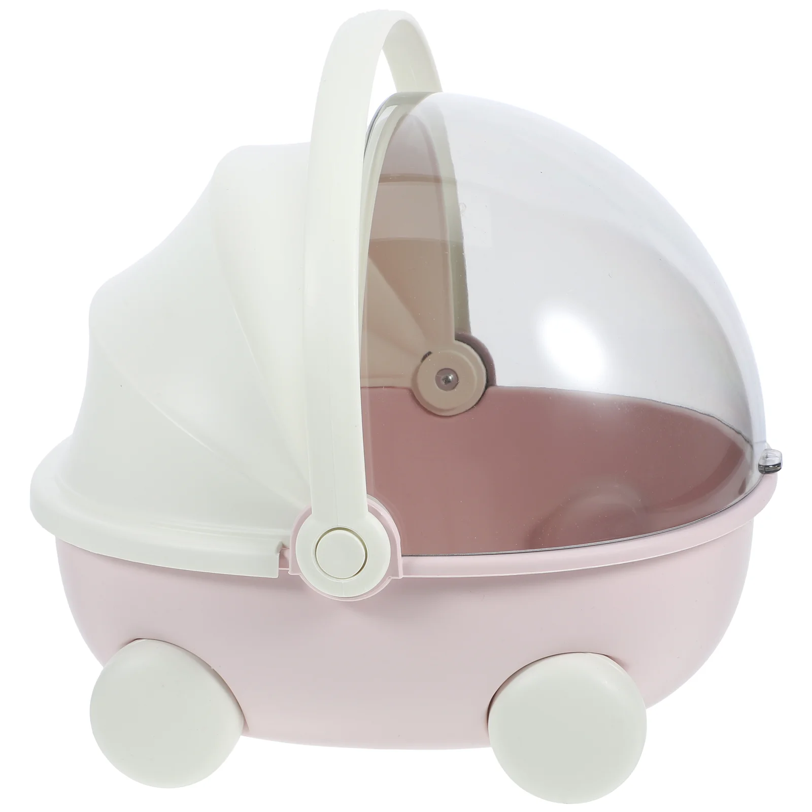 

Cradle Shaped Tabletop Organizer Plastic Storage Case Desk Makeup Organizer Office Desktop Stationary Sundries Holder
