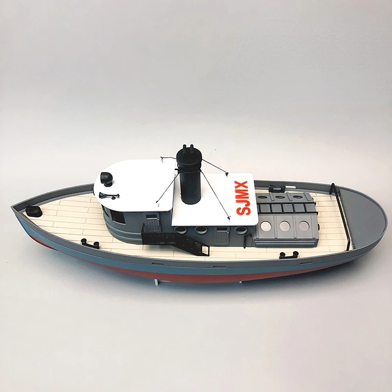 Tugboat Kit 308-level Jason Tugboat Assembly Model Remote Control Electric Boat Static Display Technology To Make Ship Model 2
