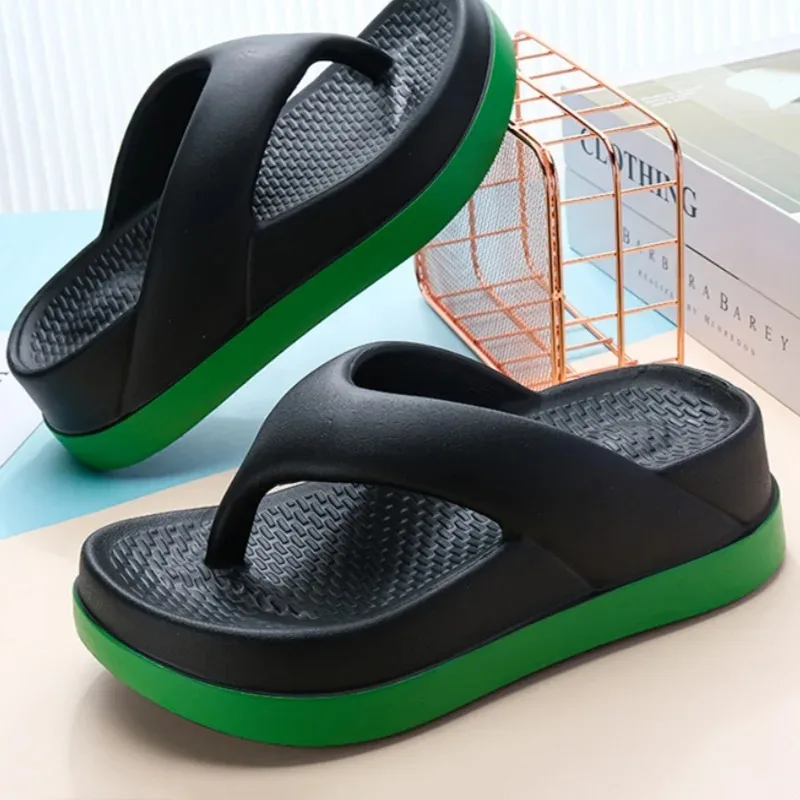 Women Slippers Popular Design Shoes Casual Platform Sandals non-slip Outdoor Flat sandals