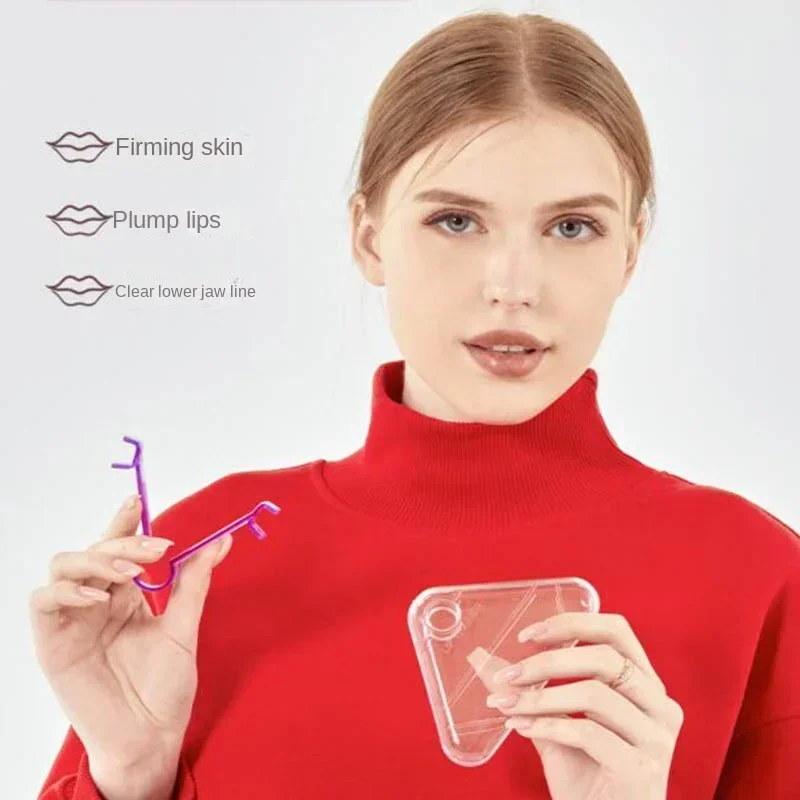 V Shape Face Neck Exerciser Face Lift Skin Firming Double Chin Exerciser Instrument Jaw Portable Trainer