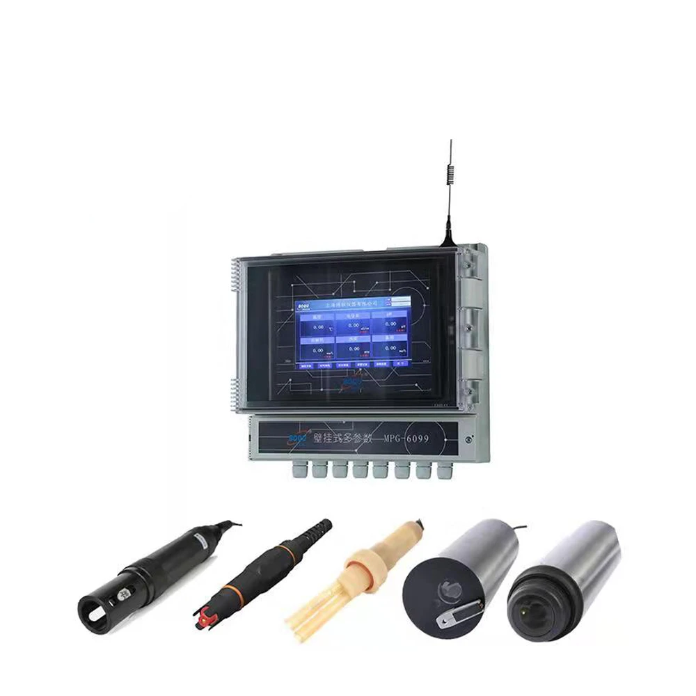 

Manufacturer BOQU MPG-6099 Multi IOT Water Quality Analyzer Nitrate Ammonia PH sensor Probe TDS Temperature 6 in 1 Tester Meter