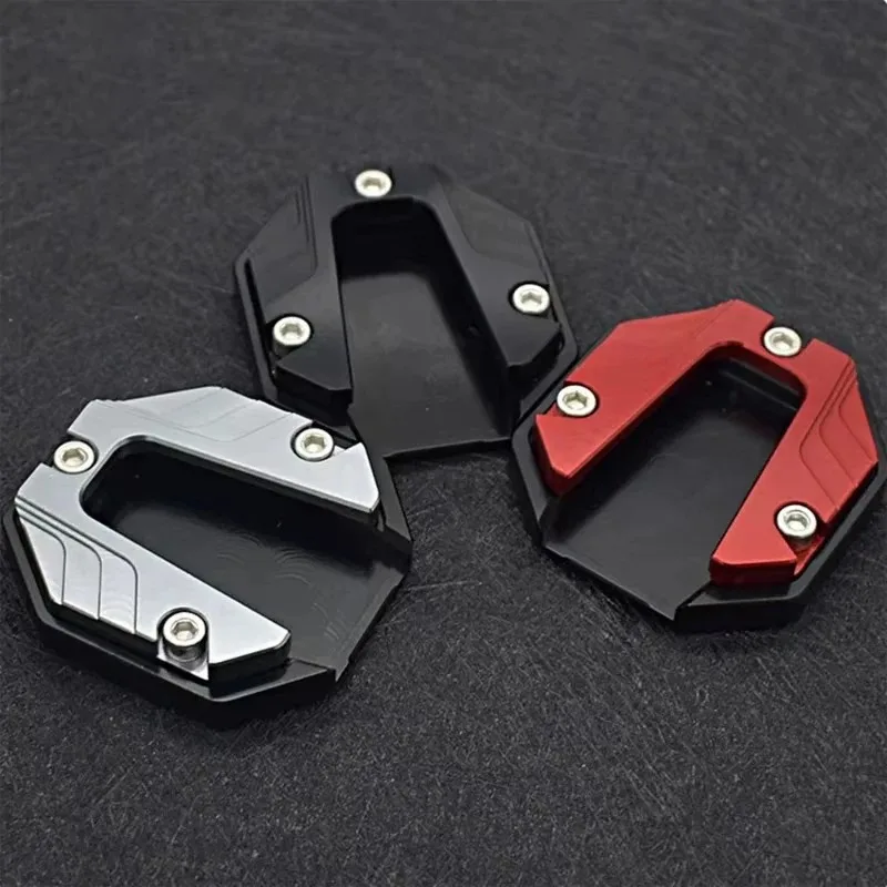 Motorcycle Kickstand Extension Foot Pad Support Plate Accessory