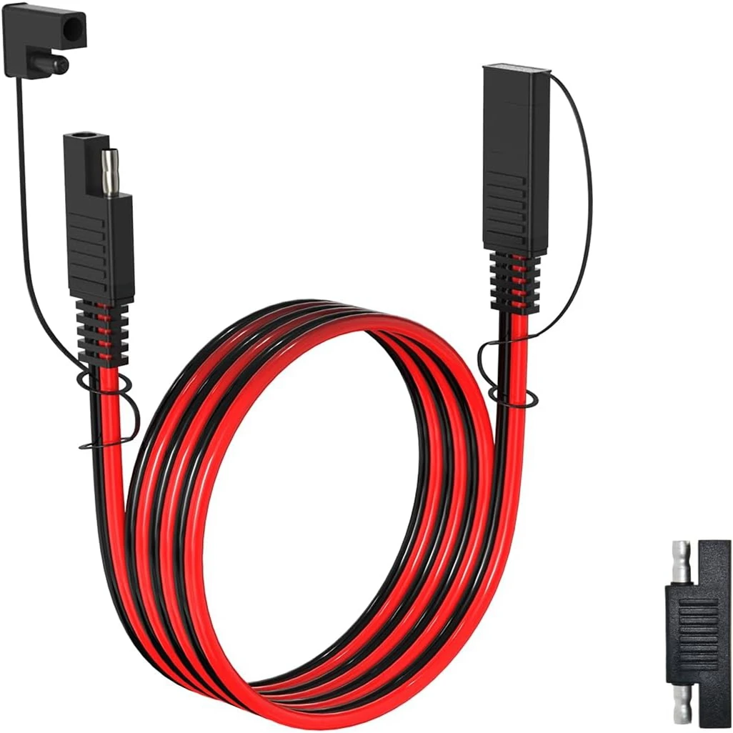 14AWG 6FT SAE 연장 케이블 3/6/10/20/35/50FT 자동차 RV 배터리 태양광용 SAE 커넥터가 있는 퀵 디스커넥트 와이어 하네스