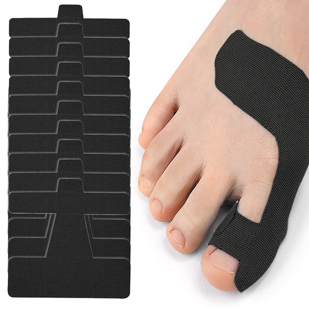 Bunion Corrector Toe Correction Band 10Pcs Self Adhesive Orthopedic Bunion Strap Hallux Valgus Orthosis Corrector Foot Care Tool