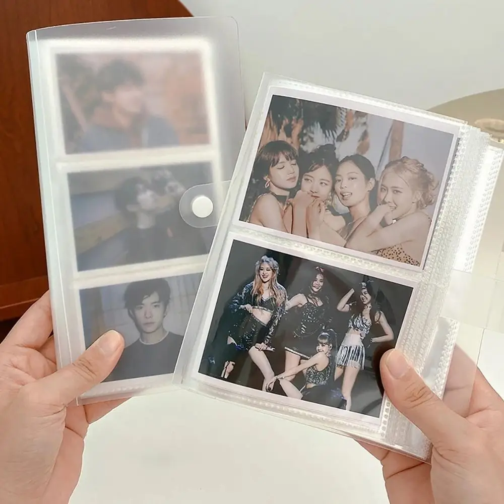 1Pcs Sammeln Buch Fotoalbum 80/160 Slots Transparent Bild Karte Halter PVC 3/4/5/6/7 zoll Photocard Halter Idol Star – Detail 6