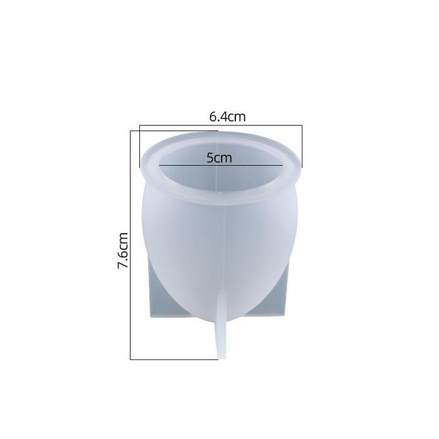 Egg-Shaped Silicone Mold Crystal Resin Epoxy Mould Star Ball Night Light Table Silicone Mould Decoration Jewelry Making Tool