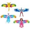 Kite 1Set Children Kite Toy Cartoon Butterfly Swallows Eagle Kite With Handle Kids Flying Kite Outdoor Toys 4