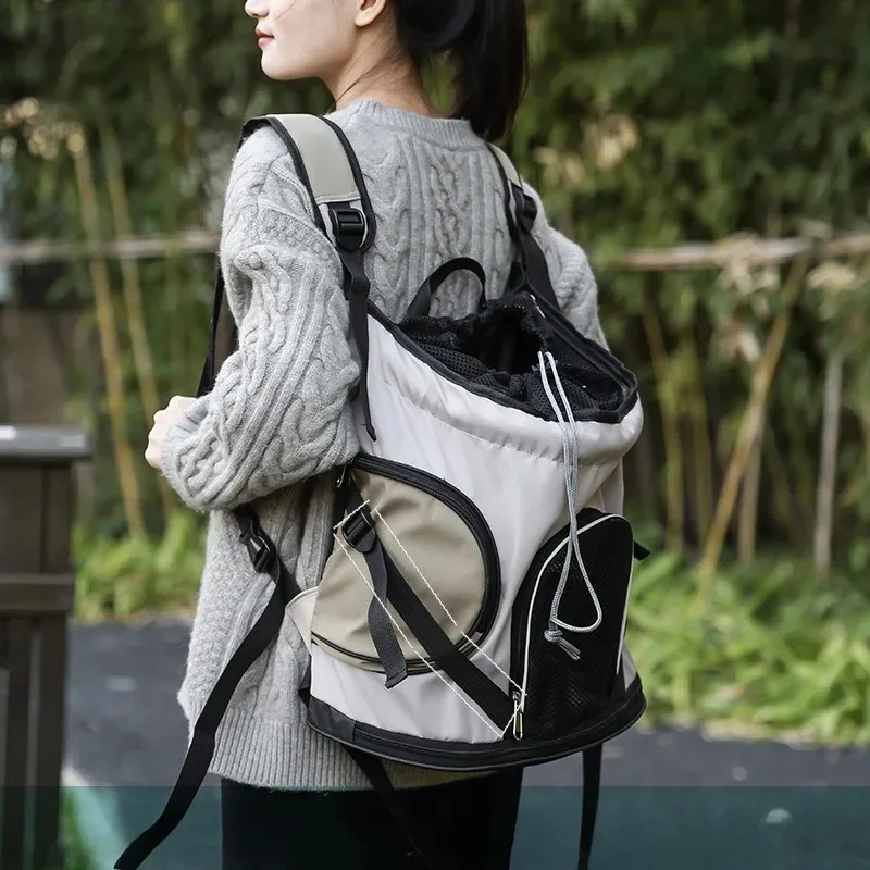 Portable Cat Bag Small Dog Carrier Puppy Kitten Cat Travel Bag Breathable Cage Dog Backpack for Small Dogs