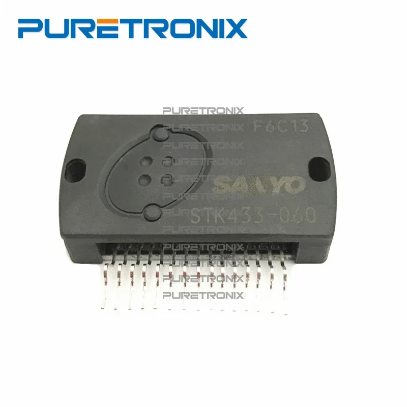 STK433-060 STK433-070 Thick-Film Hybrid IC 2-channel class AB audio power IC electrical components