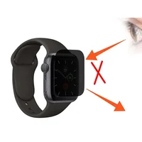 Protecteur d'écran de confidentialité pour Apple Watch, Film souple Anti-éblouissement, 41mm 40mm 44mm 45mm, pour iWatch série 9 8 7 SE 6 5 4 4