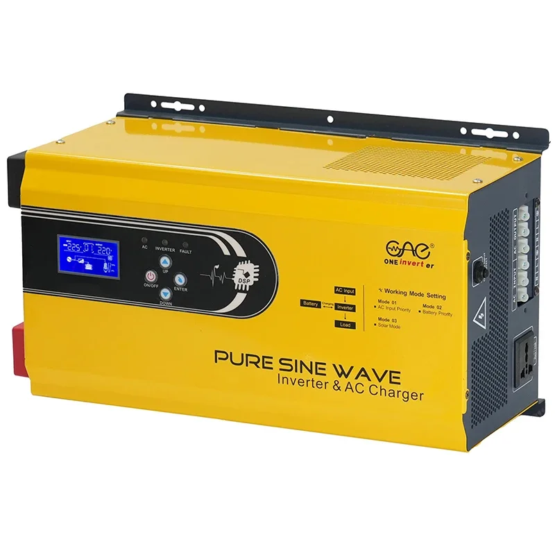 Inverter Per Impianto Solare 1Kw 2Kw 5Kw 7Kw 8Kw 10000W Off Grid Inverter Solare A Onda Sinusoidale Pura Per Sistema Solare Di Energia Domestica