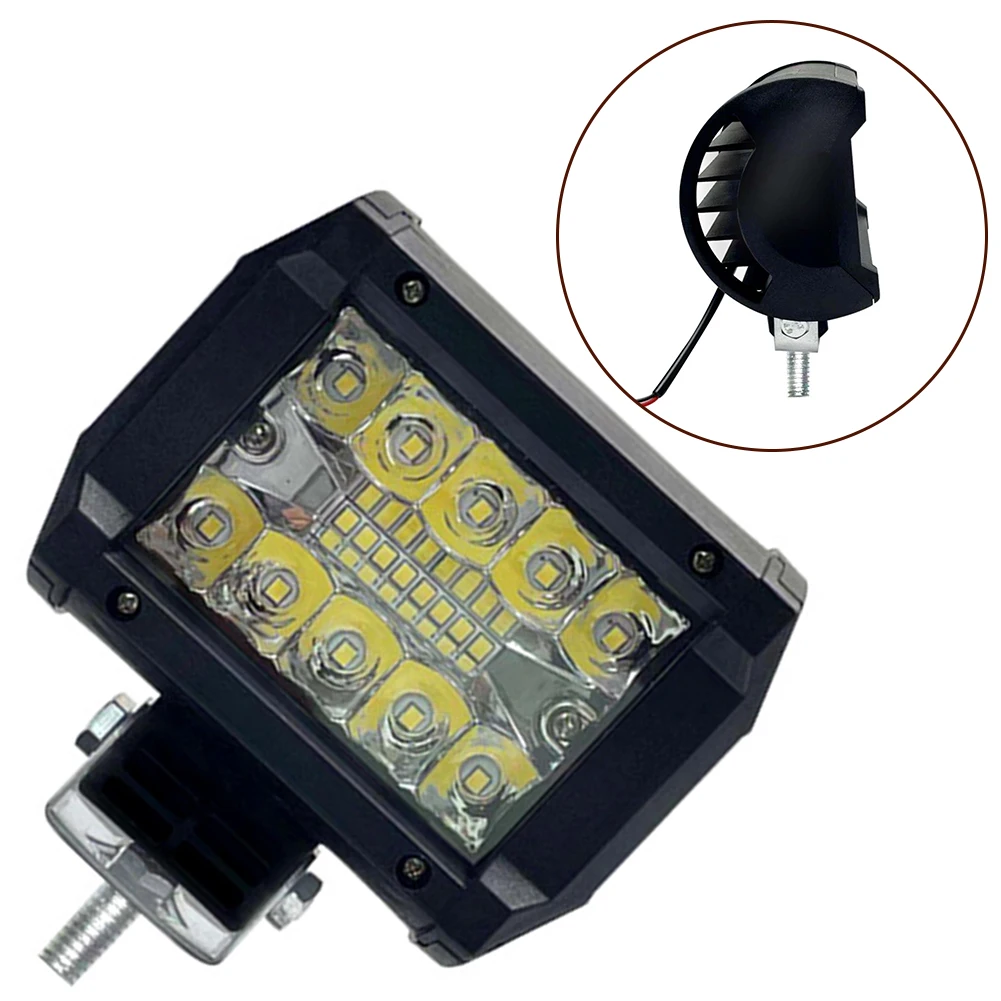 

Car LED Work Light New Three-eye 4-inch 20LED 60W Off-road Vehicle Modified Spotlight External Car Light Automotive LED Work Lig