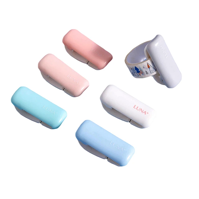 1 Pcs Washi Tape Cutter Cutting Clip Hand Account Tape Dividing Creative  Stationery Mini Tape Holder