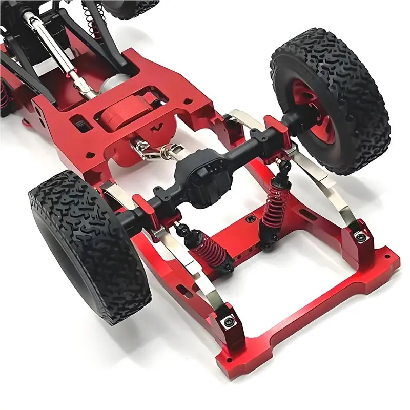 ABKI-For MN1/12 For MN82/78/168/99S LC79V2RC 자동차 금속 중파 박스 기어 커버 중파 박스 어셈블리 업그레이드 기어박스 프레임
