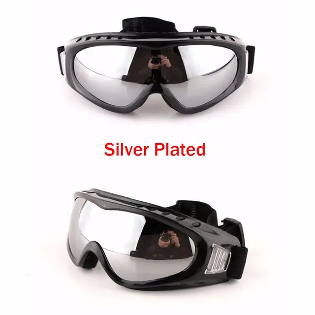 Retro Pilot Goggles Motor Protective Gears Glasses Eye Protection For