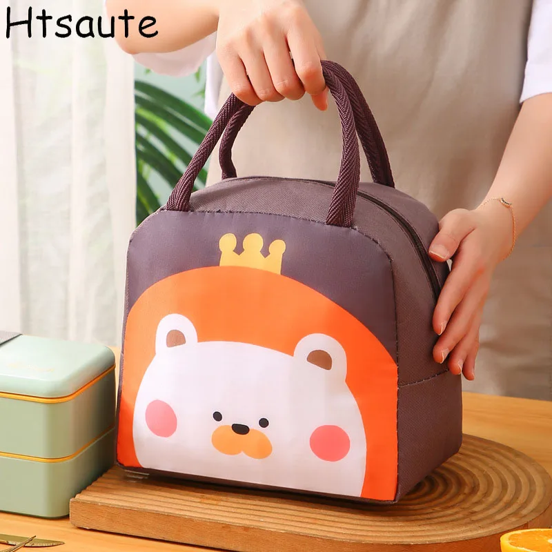 

Cartoon Animal Insulated Lunch Bag Women Kids Cooler Bag Thermal Bag Portable Lunch Box Ice Pack Tote Food Picnic Bags For Work