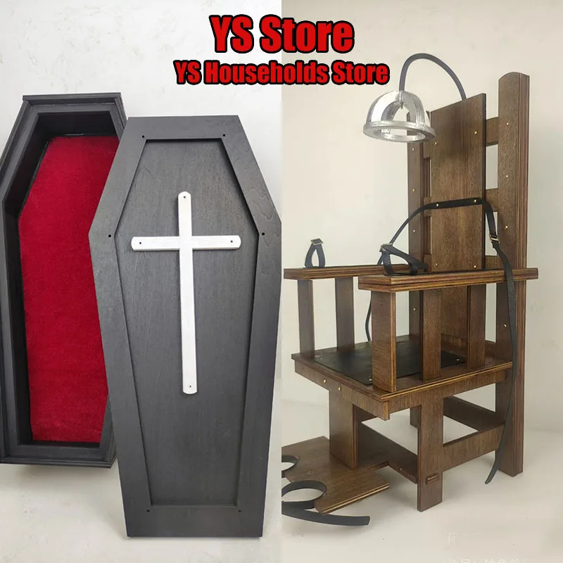 MultiStyles16FemaleSoldierGothicCoffinOrnamentsTrojanHorse