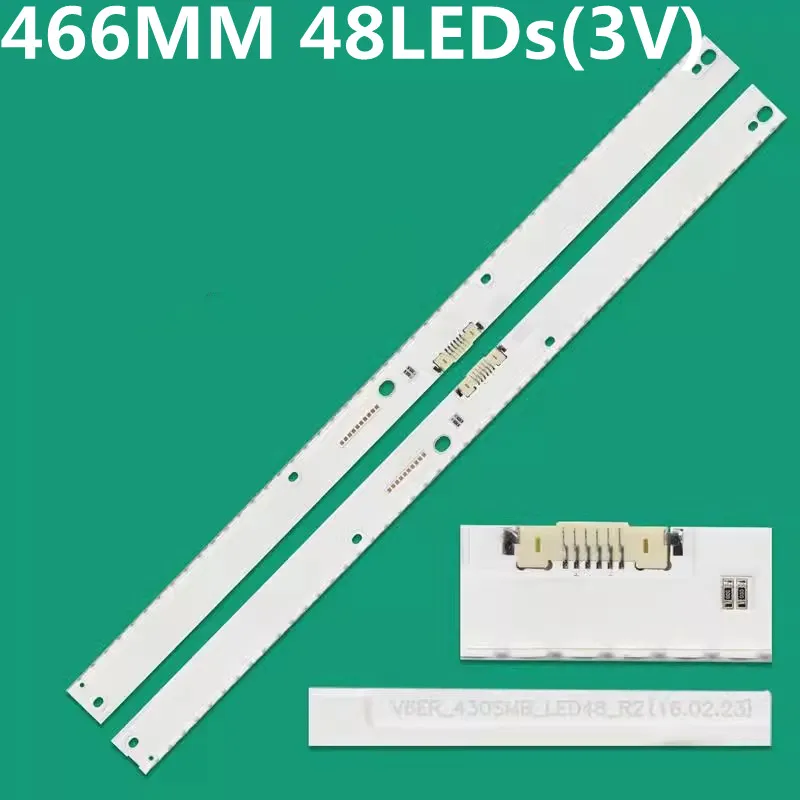 Фонарь подсветки для UE43KU6655 UE43KU6659 UN43KU7000 UN43KU7500 v6er_430sma_led48 _ R2 v6er_430smb _ led48 _ R2 фонарь 39677A