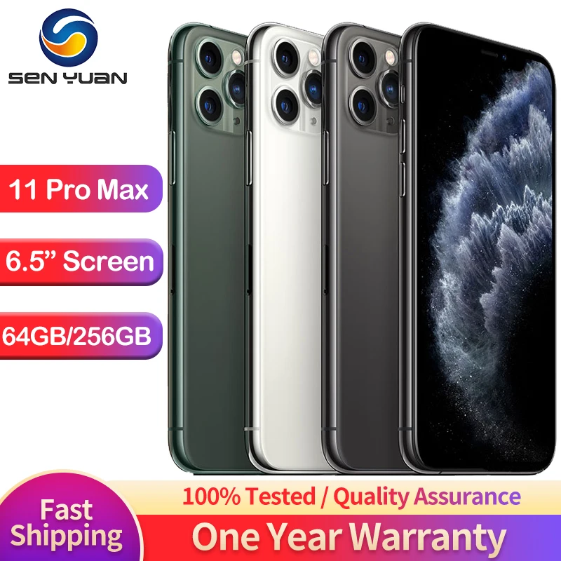 

Разблокированный смартфон Apple iPhone 11 Pro Max, 64 ГБ, 256 ГБ, 512 Гб ПЗУ, A13 Bionic Chip, экран 6,5 дюйма, 12 МП, Face ID, 11 pro max, сотовый телефон