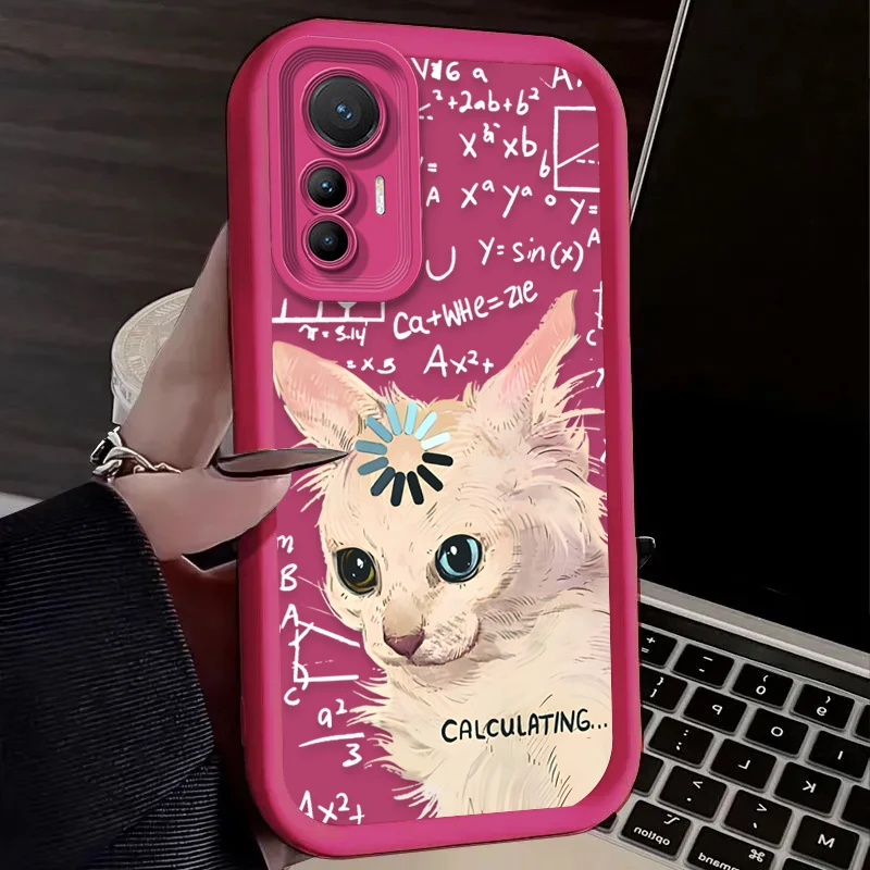 Surprised Thinking Cat Phone Case