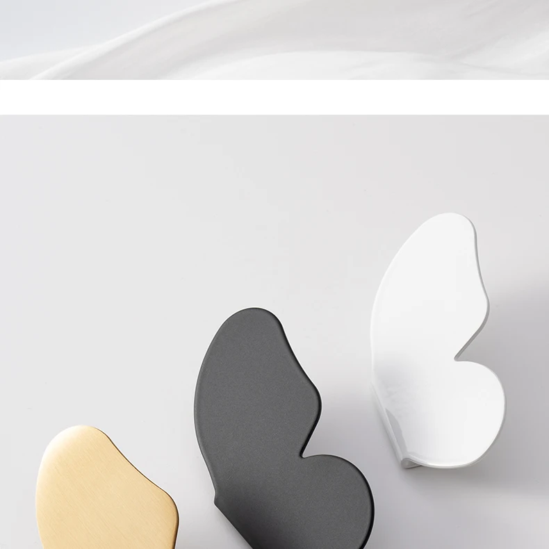 decorative butterfly knob furniture upgrade detail